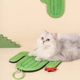 thumbnail image 4 of Cute Durable Climbing Tree Pad Grinder Kitten Cat Scratcher Mat Pet Supplies Claw Scraper Cat Scratching Board Cat Toys CACTUS(RED), 4 of 8