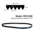 thumbnail image 2 of 5PK1060 V-Ribbed Belt 5 Ribs 1060mm Length x 18mm Width x 5mm Thick, EPDM Serpentine Belt, 2 of 5
