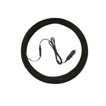 12V Heated Steering Wheel Cover Warm In Winter Universal Fit Steering Wheel Protector Outer For Cars Trucks Vans Car Accessories