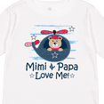 thumbnail image 4 of Inktastic Mimi and Papa Love Me Boys Boys Long Sleeve Toddler T-Shirt, 4 of 5