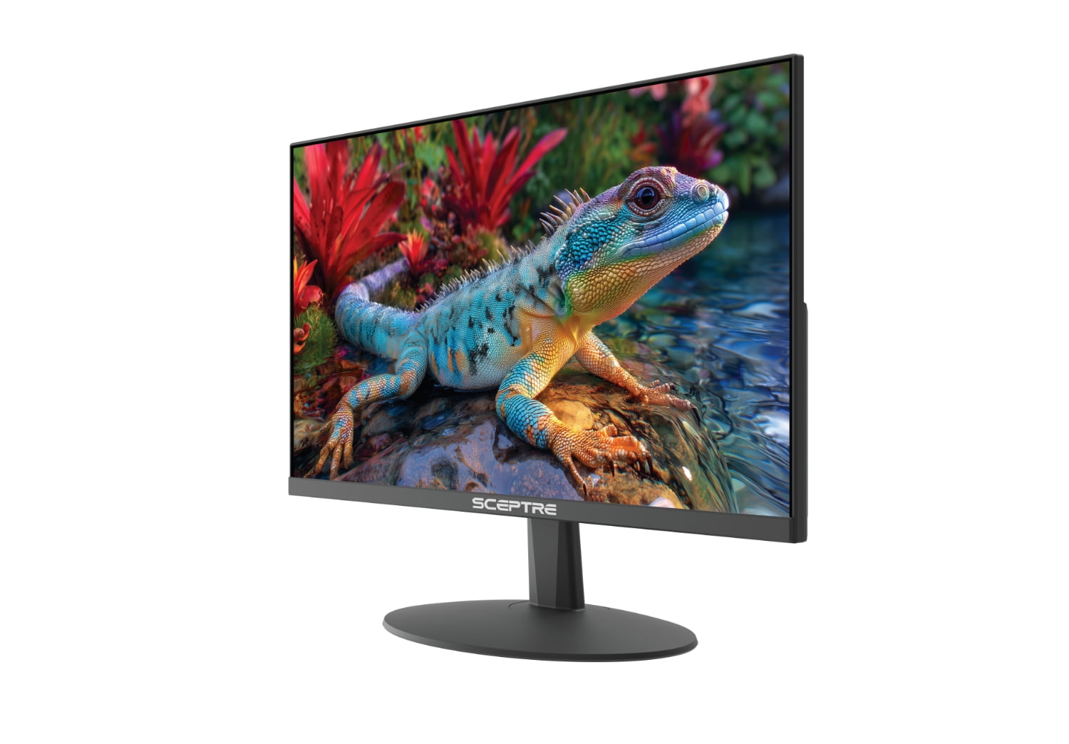 New! Sceptre 22-inch Gaming Monitor up to 144Hz 105% sRGB HDMI DisplayPort Build-in Speakers, Machine Black 2026 (E225W-FW144 Series)