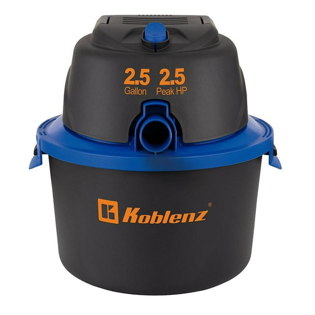 Aspiradora KOBLENZ WD2.5MA SECO/MOJADO Capacidad 2.5 galones negro