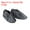 Gray, variant on Uxcell Shoe Covers, 5 Pairs Reusable Non Slip Shoe Protector Covers for Indoors Household, Dark Blue
