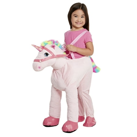 Toddler Pink Unicorn Ride On One Size Halloween Dress Up / Role Play Costume