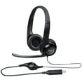 thumbnail image 1 of Restored Logitech ClearChat Comfort USB Headset H390 with Mic - Black (Refurbished), 1 of 7