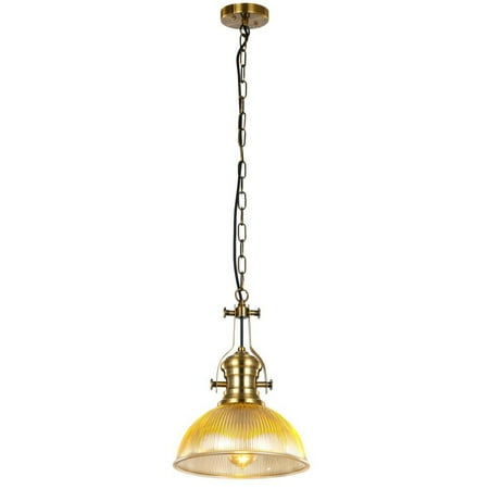 

Ledpax Technology Prattville 1-Light Antique Brass Pendant (NEW OPEN BOX)