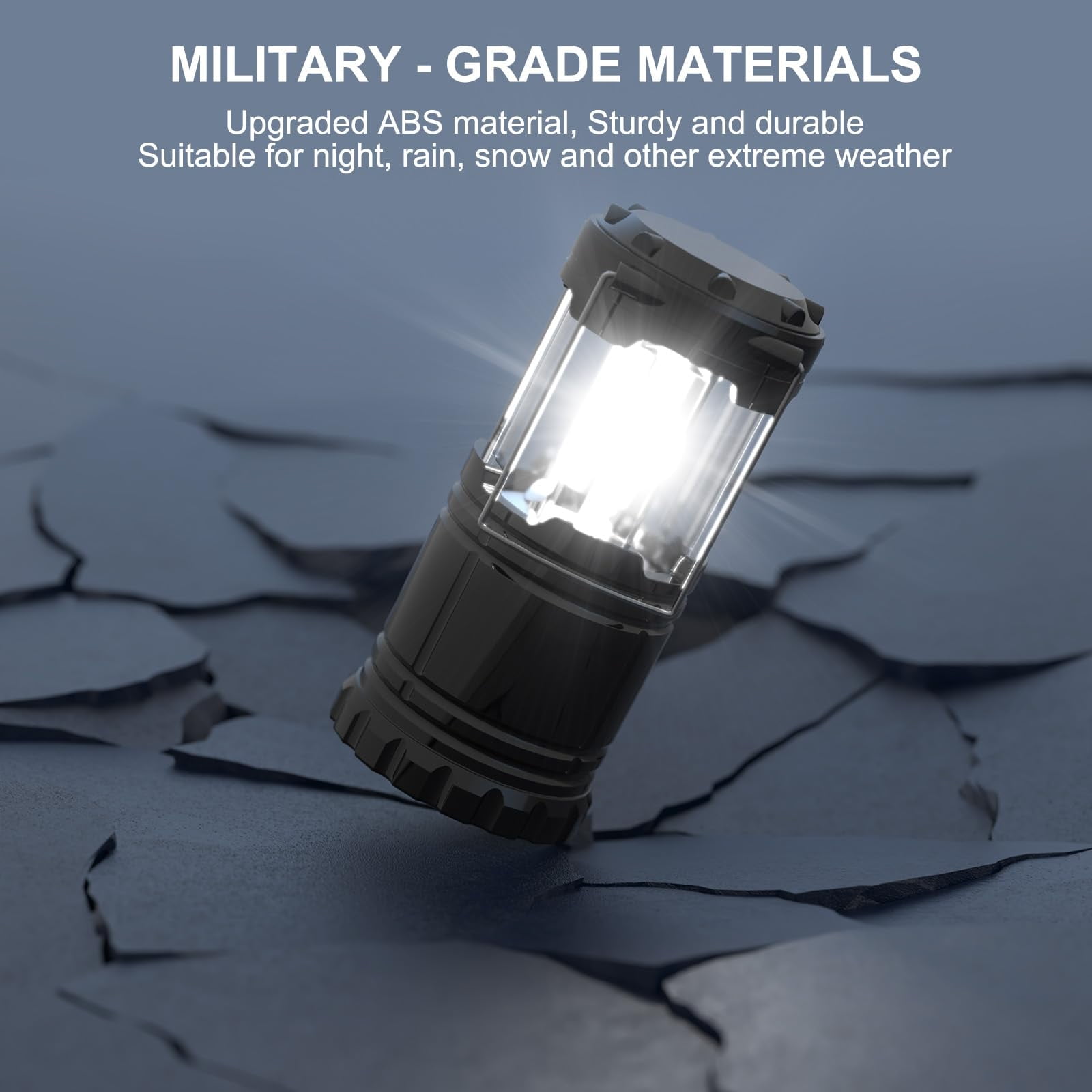 Super Bright Camping Lantern, Costech Portable Outdoor Lights Hanging Flashlight Camping Gear Equipment with Batteries for Hurricane Storm Outage Emergency 4 pack