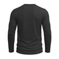 thumbnail image 5 of jjayotai Men Long Sleeve Athletic Shirts Casual V-Neck Basic Stylish Stretch Tee Shirts for Gym Work Sports Bodybuilding, 5 of 6