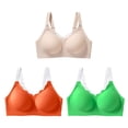 thumbnail image 7 of Stamzod Women's Plus Size Jelly Bra Push Up Seamless Bra No Underwire Wireless Supportive Bras for Women, 7 of 7