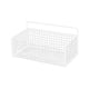 thumbnail image 4 of Cesta de almacenamiento para gabinete, decoración de granja, cesta colgante de pared para almacenamiento colgante M blanco, 4 of 9