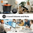thumbnail image 4 of Digital Kitchen Timer - Magnetic Countdown Countup Timer with Large LED Display Volume Adjustable, Easy for Cooking and for Seniors and Kids to Use (Space Grey), 4 of 6