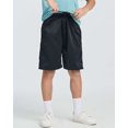 thumbnail image 5 of Real Essentials 5 Pack: Boys' Athletic Basketball Shorts with Pockets - Youth Activewear (Ages 4-18), 5 of 7