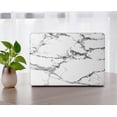 thumbnail image 4 of KSK KAISHEK Protective Case Hard Cover Only Compatible New MacBook Air 13 inchs 2018 - 2022 A1932&A2179&A2337 m1 + Black Keyboard Cover, Marble A 184, 4 of 5
