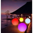 Pery Inflatable LED Light Up Beach Waterproof Ball Light with Remote