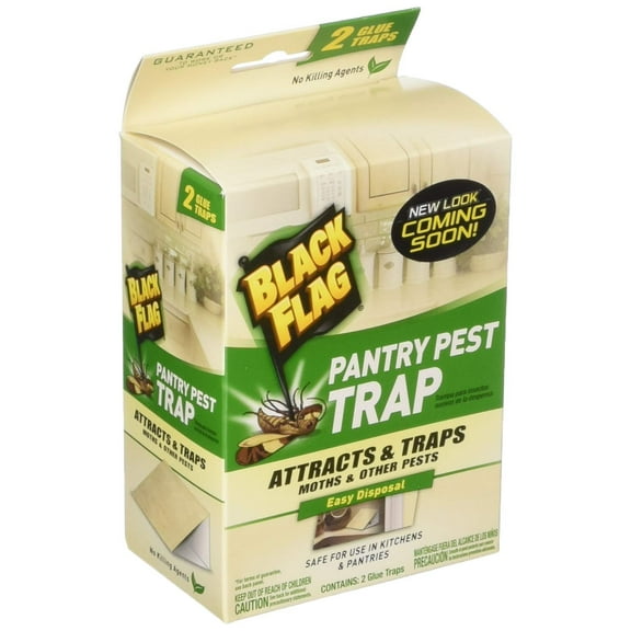 Black Flag Pantry Pest Traps - 8 Total4 Packages with 2 Traps Each