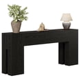 thumbnail image 4 of Fnova 71" Long Console Table, Farmhouse Wood Grain Entryway Table, Narrow Rectangular Sofa Table Behind Couch for Entrance, Hallway, Living Room, 4 of 20