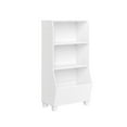 thumbnail image 3 of RiverRidge Kids 23in Playroom Bookshelf with Toy Bin Organizer and 2 Open Shelves - White, 3 of 9