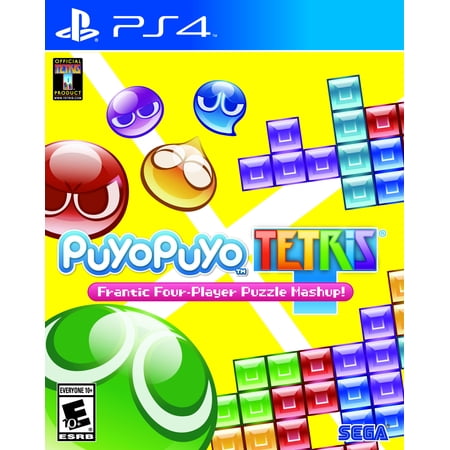Puyo Puyo Tetris, Sega, PlayStation 4, (Best Tetris Game For Iphone)