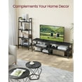 thumbnail image 3 of VASAGLE TV Stand for TV up to 70 Inches, TV Bench, Entertainment Center, 3-Tier TV Console, 3 of 6