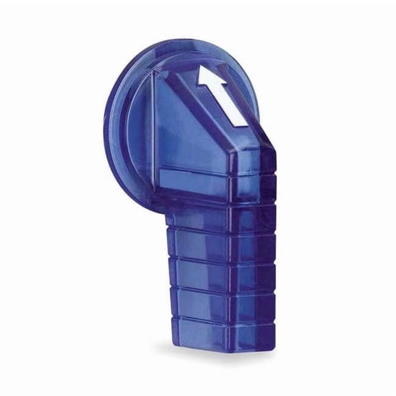 Schneider Electric Switch Knob,Extended Lever,Blue,30mm 9001L24