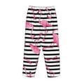 thumbnail image 5 of Xecao Flamingos Women's Straight Lounge Pajama Pants: The Epitome of Relaxed Sleepwear, 5 of 9