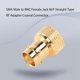 thumbnail image 4 of Conector coaxial RF adaptador de conector SMA macho a conector BNC hembra recto M/F, 4 of 8