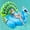 Blue, variant on Joyfy Inflatable Peacock Pool Float, Giant Green Peacock Ride on Raft for Swimming Pool, Beach Floaties, Party Decoration Toys, Inflatable Island, Summer Pool Raft Lounge for Adults