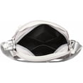 thumbnail image 6 of Women's Elegant Solid Color Shoulder Bag Fashionable Zipper Crossbody Bags Soft Top Handle Handbag Purse, 6 of 12