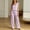 Purple, variant on NominalSnug Women's Pajamas Sets Striped Short-Sleeve Top Wide Leg Pants with Pockets Loungewear Pjs Set