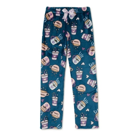 Wonder Nation Girls' Cozy Pajama Pants, Sizes 4-18 & Plus