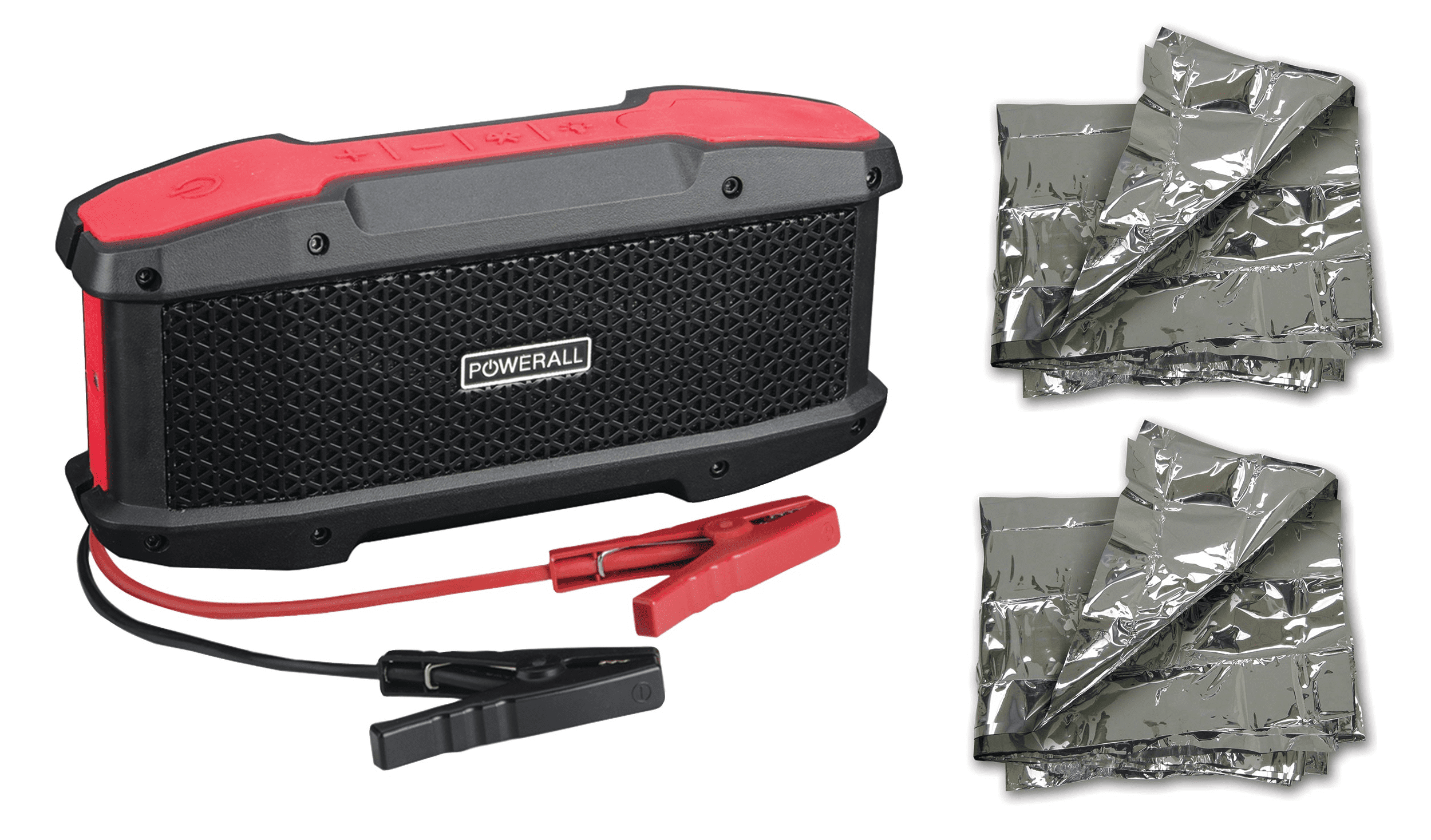 PowerAll Journey 16,000mAh Car Jump Starter Kit with 2 PowerAll Journey 16,000mAh Car Jump Starter Kit with 2