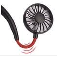 thumbnail image 4 of Ventilador de cuello, ventilador portátil Batería recargable USB Mini portátil Portátil Manos libres Ventilador de rotación de 360 ​​​​grados para oficina Hogar Viajes, 4 of 5