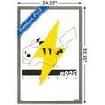 thumbnail image 3 of Pokemon - Pikachu Line 25 Wall Poster, 22.375" x 34" Framed, 3 of 6