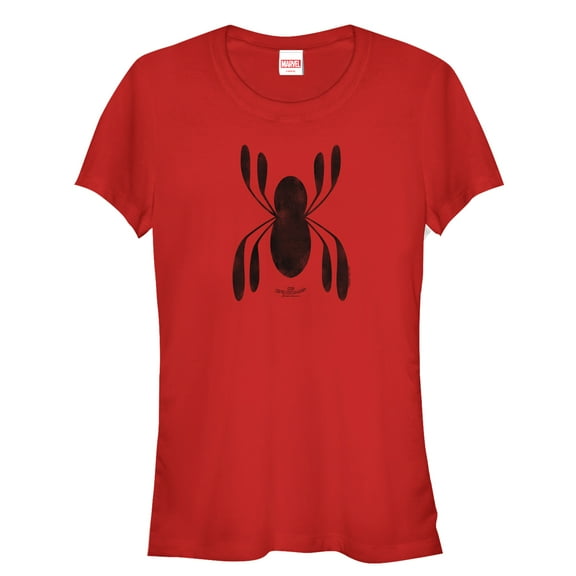 Junior's Marvel Spider-Man: Homecoming Logo  Graphic Tee Red Medium