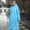 Blue, variant on Only Moment Purple Packable Rain Jacket Polyester Lightweight Waterproof Rain Shell Jacket Raincoat with Hood for Golf Cycling Windbreaker M