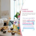 thumbnail image 5 of LULULION 1 Set Party Tableware Set Assorted Color for Baby Gender Reveal, 5 of 5