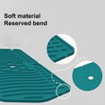 thumbnail image 7 of Cheers.US Kitchen Sink Splash Guard, Silicone Faucet Handle Drip Catcher Tray, Washers Faucet Absorbent Mat, Sink Protectors for Kitchen Sink, Sink Mat for Farmhouse, 7 of 7