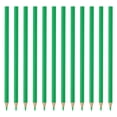thumbnail image 1 of Juego de lápices de colores verdes Uxcell, 12 piezas, lápices de color de aceite de madera para artistas, lápiz de dibujo para pintura artística, 1 of 6