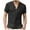 Black, variant on Durtebeua T Shirts for Man Men's Shirts Short Sleeve Button T-Shirt Lightweight Fashion Casual Pullover Shirt Black,S