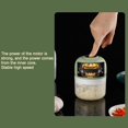 thumbnail image 4 of CC TOY Mini USB Wireless Electric Garlic Masher Press Mincer Vegetable Chili Meat Grinder Food, 4 of 6