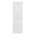 thumbnail image 6 of Tall Bathroom Storage Cabinet, 67.3 inch Freestanding Organizers Cabinet with Drawer and Adjustable Shelf for Bathroom, Living Room, Kitchen, Pantry, White, 6 of 7