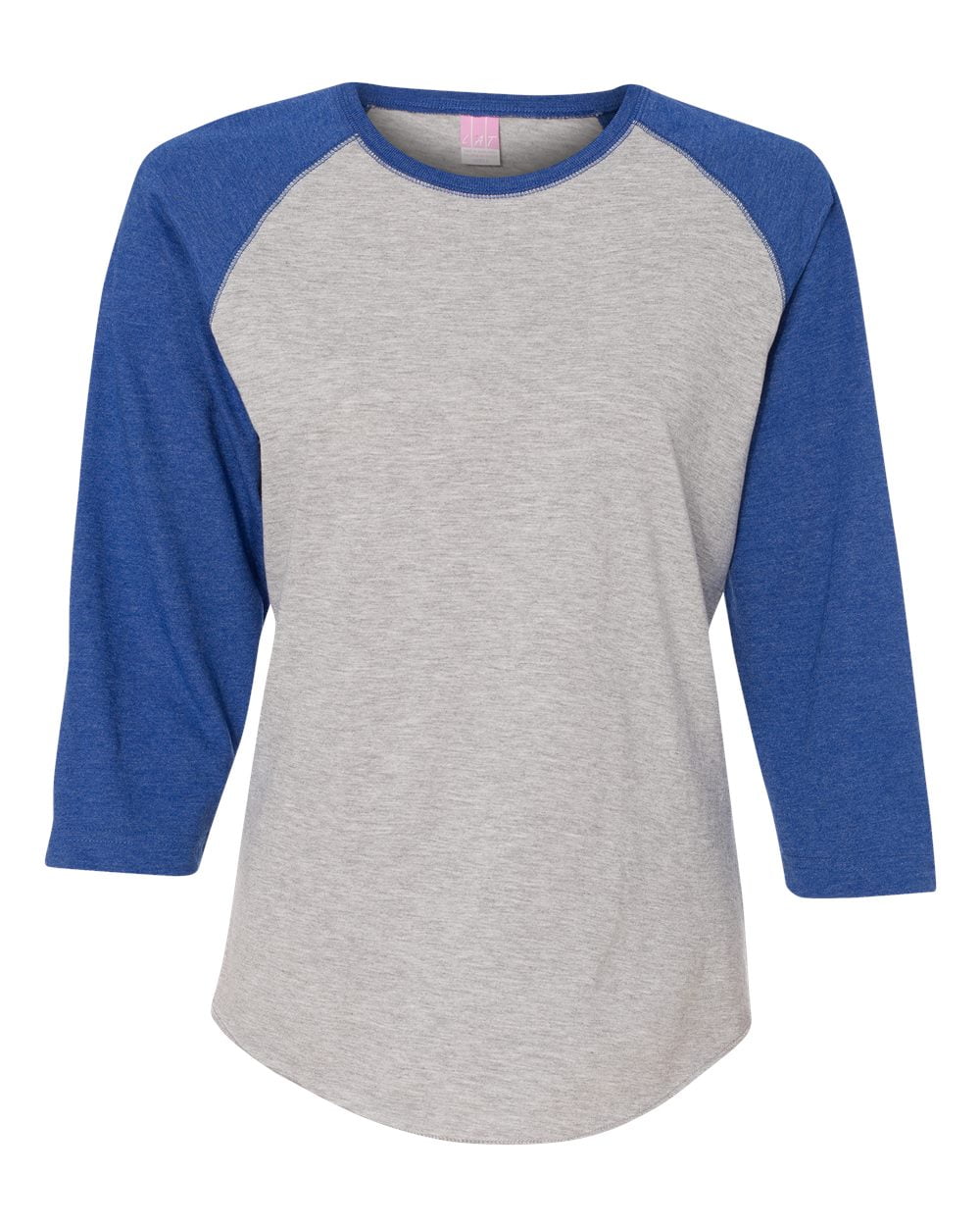 LAT Women Baseball Fine Jersey ThreeQuarter Sleeve Tee Size up to 2XL