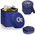 thumbnail image 2 of Picnic Time 596-00-138-194-0 Georgia Tech Yellow Jackets Digital Print Bongo Cooler Tailgate Tote Bag & Seat, Navy, 2 of 4