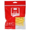 thumbnail image 3 of H2 Recycled Plastic 2 3/4" Golf Tees (30pc), Yellow, 3 of 3