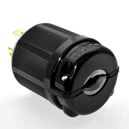 FOR L14-30P Generator 30 Amp 4-Prong Industrial Grade Locking Male Up to 7,500W Grounding Type/UL listed