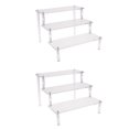 thumbnail image 1 of 2pcs Cosmétiques Storage Rack Detachable Model Figure Display -Layer, 1 of 8