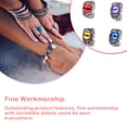 thumbnail image 4 of Guardurnaity Anillo con amuleto de personalidad, tendencia única para adolescentes, suministro de joyería de aleación gótica, accesorios, Ropa, zapatos y accesorios Miscelánea, 4 of 6