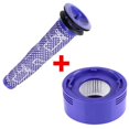 thumbnail image 1 of Pre Filter + HEPA Post-Filter kit for Dyson V7 V8 Vacuum Replacement Pre-Filter and Post- Filter Accessories, 1 of 5