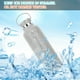 thumbnail image 5 of Termo Botella de agua de 350ml/500ml/750mlventosa para mujerregalo (plata 500ml) JShteea  Libre de BPA, 5 of 8