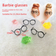 thumbnail image 5 of Gafas pequeñas universales para muñecas, juguete de alambre de acero galvanizado, accesorios de juguete, marco de gafas, 5 of 5